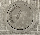 Jones Stephens S36-008: 8" Sewer Box Lid And Ring Durable Cast Iron. Fixed Price $54.18.