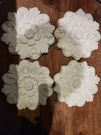 Ekena Millwork 7-5/8 In. Kent Rosette Lot Of 4 New!. Fixed Price $39.99.
