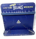 Vintage Billings Spencer Tools Store Wrench Display Dealer Board Advertising. Fixed Price $349.99.