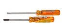 Vaco Professional Screwdriver Set, Pocket Clip, Phillips & Cross, Flat Blade New. Fixed Price $31.50.
