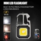 1PC Mini Led Keychain Flashlight Rechargeable Multi Tool Camping - New. Fixed Price $14.26.