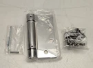 Spring Hinges CPS4545-US26 4.5 X Bright Chrome Steel Square Corner. Fixed Price $13.50.