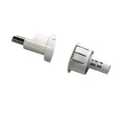 New Nos 9 Pack Gri Magnetic Steel Fire Rated Door Recessed Contact 180-12WG. Fixed Price $39.99.