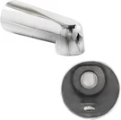 Sento Silver Universal Heavy Durable Metal Bathroom Tub Spout Without Diverter,. Fixed Price $34.99.