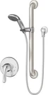 Symmons Temptrol Spray Hand Shower In Chrome With Stops Valve 9603-PLR-1.5. Fixed Price $140.00.