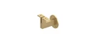 Modern Handrail Bracket, 3-1/4" Projection, Heavy Duty In Brushed Brass. Fixed Price $64.35.