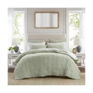 Harbor House Cotton Muslin Quilt Set Sage Full/queen, Crinkled Texture With E.... Fixed Price $193.74.