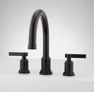 Signature Hardware - GREYFIELD3 Hole Roman Tub Faucet Trim Matte Black. Fixed Price $160.00.