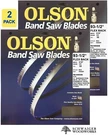 Olson Flex Back Band Saw Blades 93-1/2" Inch 3/16" 10T, 14" Delta, Jet,grizzly. Fixed Price $35.99.