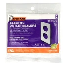 Frost King 6 Pack Foam Outlet Sealers Fire Retardant Draft Stopper Kit. Fixed Price $6.89.