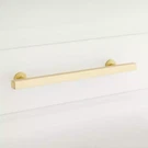 Signature Hardware - 8" Diehl Adjustable Brass Cabinet Pull Satin. Fixed Price $12.00.