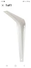 Everbilt 6 In. X 8 White Shelf Bracket. Fixed Price $18.12.