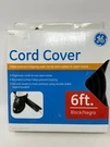 Ge Floor Cord Cover, Rubber Protector, Low Profile, Cable Saver 43003 6 Ft Black. Fixed Price $11.98.