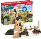 Schleich Dinosaurs 42656 Conquest Of The Temple - 169PC Mega Set New. Fixed Price $128.50.