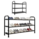 Hespula 3-TIER Shoe Rack Stainless Steel Organizer Storage Shelf No Tool.... Fixed Price $32.70.
