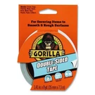 Gorilla Double-sided Tape, 3" Core, 1.4" X 8 Yds, Gray. Fixed Price $15.93.