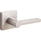 Vienna Door Lever With Square Rosette, Passage (hall/closet) Latch, Satin Nickel. Fixed Price $77.20.