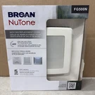 Broan Nutone FG500N Exhaust Fan Grille Cover Led Light White. Fixed Price $24.95.