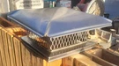 Stainless Steel Single Flue Chimney Cap 14.25" X. Fixed Price $68.99.
