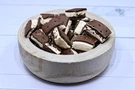 Freeze Dried Ice Cream Sandwich Bites 4 Ounces Chocolate, Vanilla. Fixed Price $9.99.