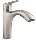 Vibrant Stainless Rival Pull-out Kitchen Faucet, 1.5 Gpm, Single Handle. Fixed Price $464.99.