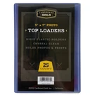 1000CT Cardboard Gold 5X7 Top Loaders For Postcards/photos - Clear Rigid Pvc. Fixed Price $375.00.