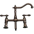 Signature Hardware 329239 Bellevue Bridge Kitchen Faucet - Oil Rubbed Bronze. Fixed Price $230.90.