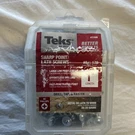 Teks 21508 Lath Screw, #8 Thread, Truss Head, Phillips Drive, Sharp Point, Steel. Fixed Price $16.75.