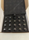 White Knight 1707SBK-20AM Black Chrome M12X1.50 Bulge Acorn Lug Nut, Pack. Fixed Price $14.99.