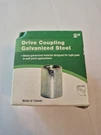 Well Point Drive Coupling 2 Galvanized Steel Heavy Duty Water Pipe Fitting. Fixed Price $15.95.