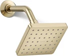 Vibrant French Gold 2.5 Gpm Single-function Showerhead For Luxurious Showers. Fixed Price $230.99.