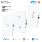 Moes Wifi Smart Wall Light Switch No Neutral/n+l Wirings Timer Alexa Google App. Fixed Price $17.09.