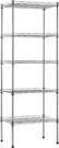 Bestoffice 5-SHELF Storage Shelves, Adjustable Shelving Unit Wire Metal. Fixed Price $48.89.