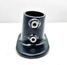 67-8 Kee Klamp Angle Flange For 1-1/2" Pipe Black Powder Coat Floor Mount. Fixed Price $49.95.