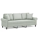 Modern 3-SEATER Sofa Multiple Colors With Velvet Finish Vidaxl. Fixed Price $299.99.