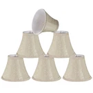 Aspen Creative 30077-6A, Bell Clip-on Chandelier Lamp Shade, Beige, 3" Top X .... Fixed Price $87.81.