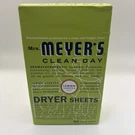 Mrs. Meyer's Clean Day Dryer Sheets Lemon Verbena 80 New. Fixed Price $37.49.