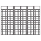 Divider Freestanding Privacy Screen For Bedroom Solid Wood Fir Vidaxl. Fixed Price $86.99.