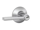 Schlage Latitude Door Lever Keyed Entry Lock, F51A. Fixed Price $24.99.