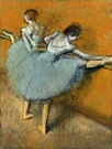 Ceramic Backsplash Tile Mural Impressionist Fine Art - Dancers At The Barre. Fixed Price $216.00.
