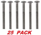 Everbilt 1/2 IN.-13 X 8 Galvanized Carriage (25 Bolts). Fixed Price $94.75.