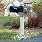 Highwood Hazelton Double-sided Mailbox Post. Fixed Price $279.99.