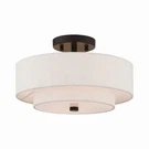 Used Livex Lighting 51083-92 Meridian Semi-flush Mount Transitional. Fixed Price $147.87.