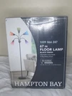 Hampton Bay 67 Floor Lamp Black Finish. Fixed Price $29.99.