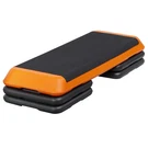 43"ADJUSTABLE Aerobic Exercise Platform Stepper In Fitness W/4 Riser Orange. Fixed Price $59.58.