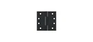 Deltana DSBS419 4"X Square Knuckle Hinges, Solid Brass Paint Black Pair. Fixed Price $71.92.
