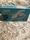 Complete Steam By Conair Travel Iron Dual Voltage For Worldwide Use. Fixed Price $30.00.