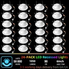 5/6 Inch Led Can Lights Retrofit Recessed Lighting Selectable 2700K-5000K White. Fixed Price $132.80.