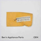 Brand New Oem Whirlpool WPW10503550 Genuine Retainer B-0057. Fixed Price $13.99.