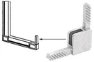 Crl-sash White Square Storm Window Corner For Cut Fabrication. Fixed Price $95.00.